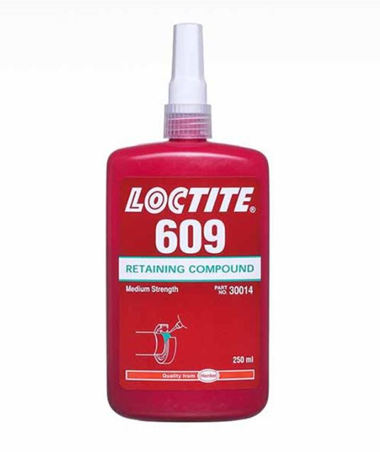 Loctite 609 Retaining Compound 250ml 609-250ML/LOCTITE Adhesive Loctite