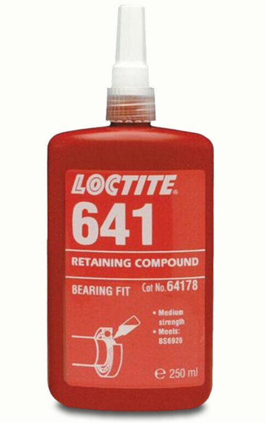 Loctite 641 Retaining Compound Medium Strength 250ml Bottle 641-250ML/LOCTITE Adhesive Loctite