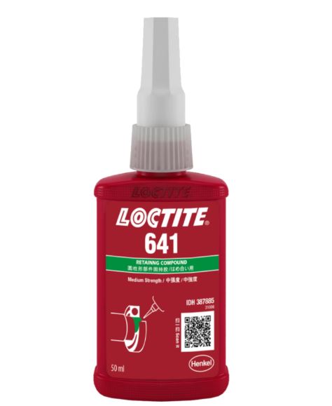 Loctite 641 Retaining Compound Medium Strength 50ml Bottle 641-050ML/LOCTITE Adhesive Loctite