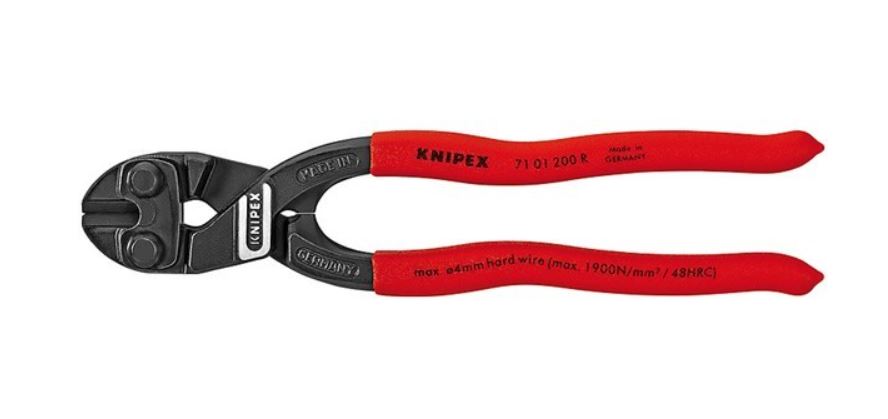 Knipex Compact Bolt Cutter Fencing 200mm 7101200RSB Bolt Cutter Knipex