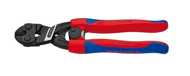 Knipex Compact Bolt Cutter 200mm with Opening Spring 7112200SB Bolt Cutter Knipex