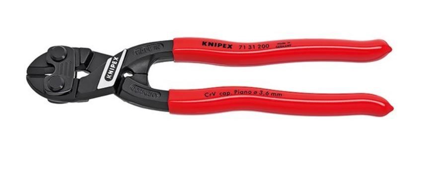 Knipex Compact Bolt Cutter Recess 200mm 7131200SB Bolt Cutter Knipex