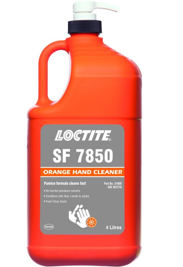 Loctite Hand Cleaner Orange 4 Litre pump bottle SF-7850-4L/LOCTITE Hand Cleaner Loctite