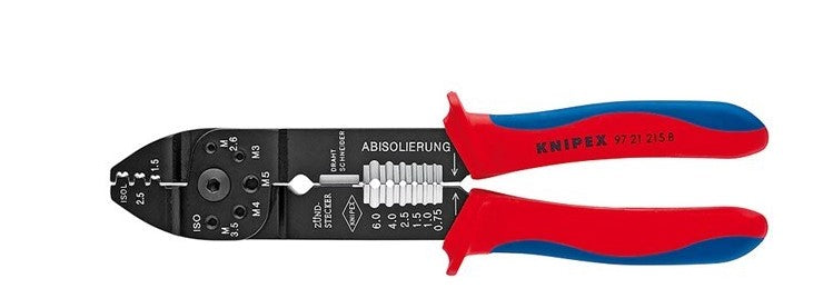 Knipex Crimping Pliers 215mm 9721215B pliers Knipex