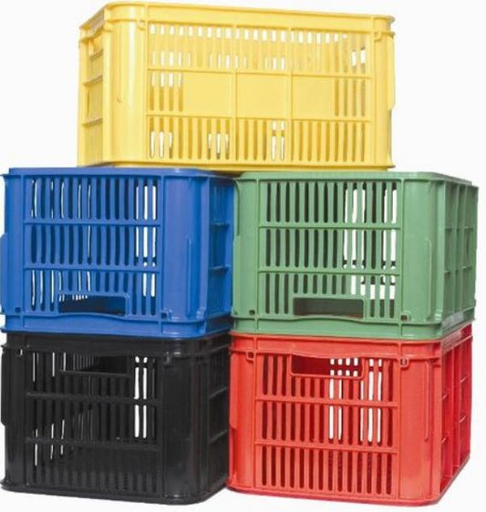 Lug Box 610x425x320 Assorted Colors Pick Up In Store Storage Bin Richmond Rolling Solutions