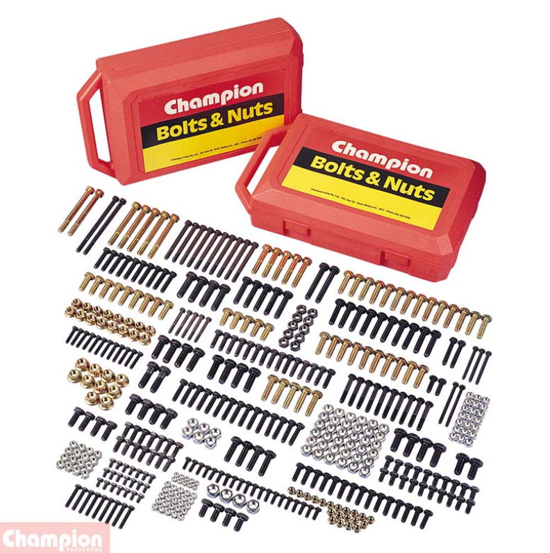 Champion Metric Case of Bolts (600 Pieces) 37 Sizes CMA1 Pick Up In Store bolts Champion