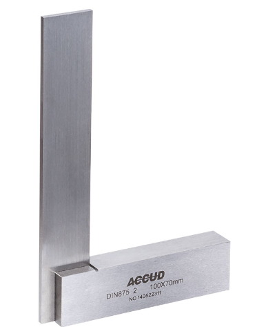 Accud 100mm Wide Base Machinist Square AC-845-004-02 square Accud