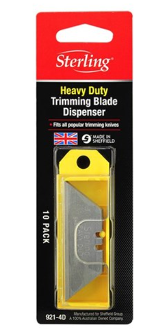 Sterling Heavy Duty Blade Dispenser (x10) 921-4D Blades Sterling