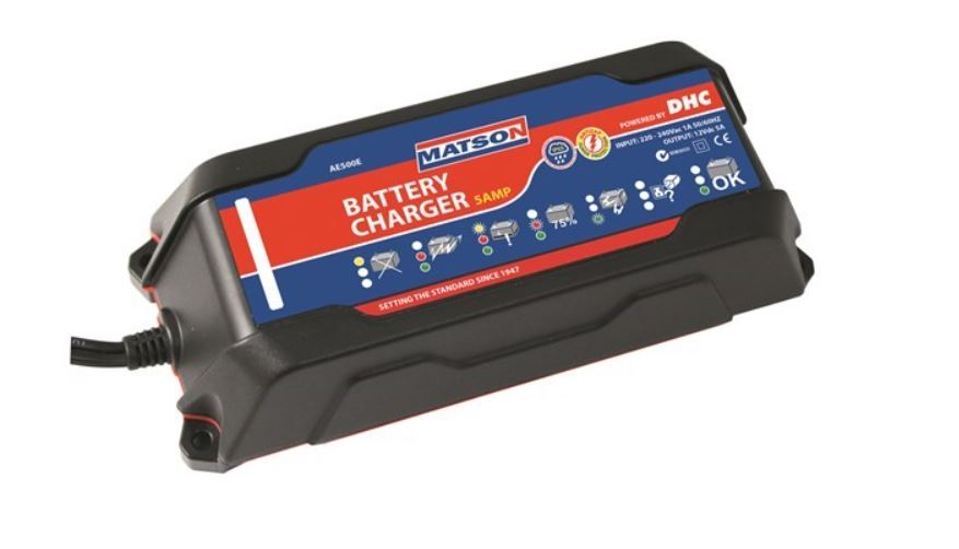 Matson 12V 5Amp Battery Charger AE500E Battery Charger Matson