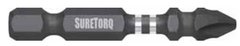 Suretorq Magnetic Impact Power Bit PH1 50mm 2 Pack 01120201M