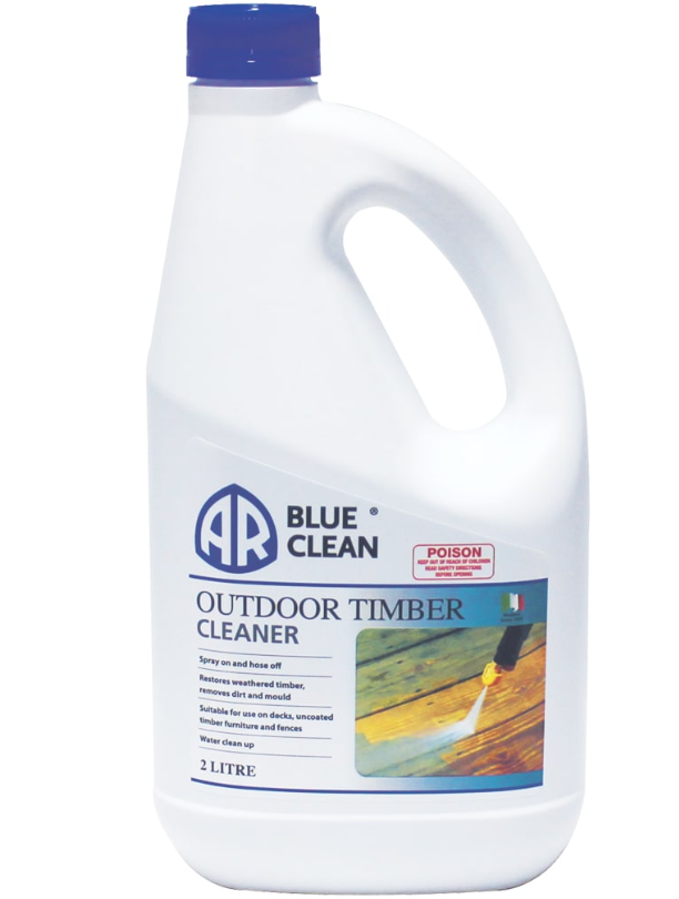 AR Blue Clean Outdoor Timber Pressure Washer Detergent 2LT Jetwash AROTC2 Pick Up In Store Detergent AR Blue