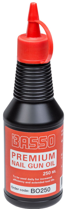 Basso 250ml Nail Gun Oil BO250 Oil Basso