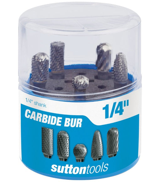 Sutton Tools Burr B900 Scb100 Set 5Pce VHM B900SCB100 Drill Bit Sutton Tools