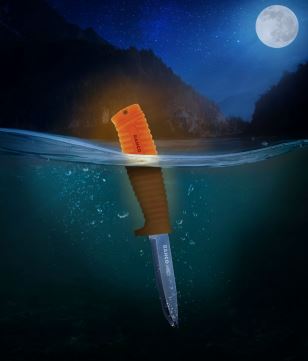 BAHCO Rescue Floating Knife with fluorescent handle 1446-FLOAT Knife BAHCO