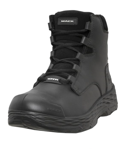 Mack Force Zip Up Safety Boots Black or Honey Sizes 4 to 13 MK0FORCEZBBF MK0FORCEZHHF Safety Boots Mack 4 Black