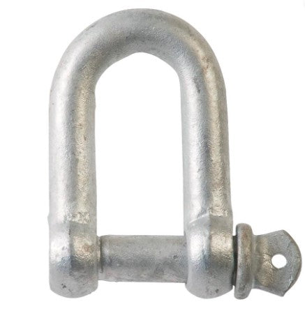 Beaver Dee Shackle Commercial Hot Dipped Galvanised 6mm 200306P Dee Shackle Beaver