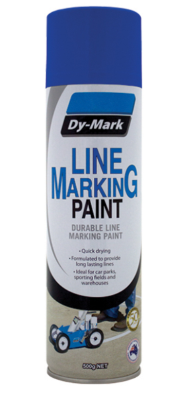 Dy-Mark Line Marking Blue Aerosol 500gm 41015003 Dy-Mark Dy-Mark