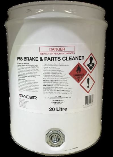 Pacer P55 Brake Cleaner 20 litre PP5520 Pick Up In Store Brake Cleaner Pacer