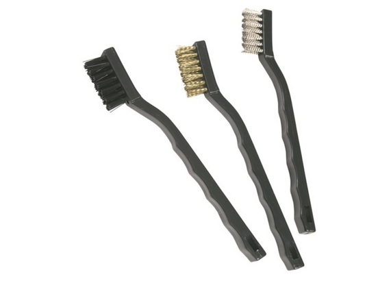 BikeService Brush Set 3pc BS1130 Hand Brush BikeService