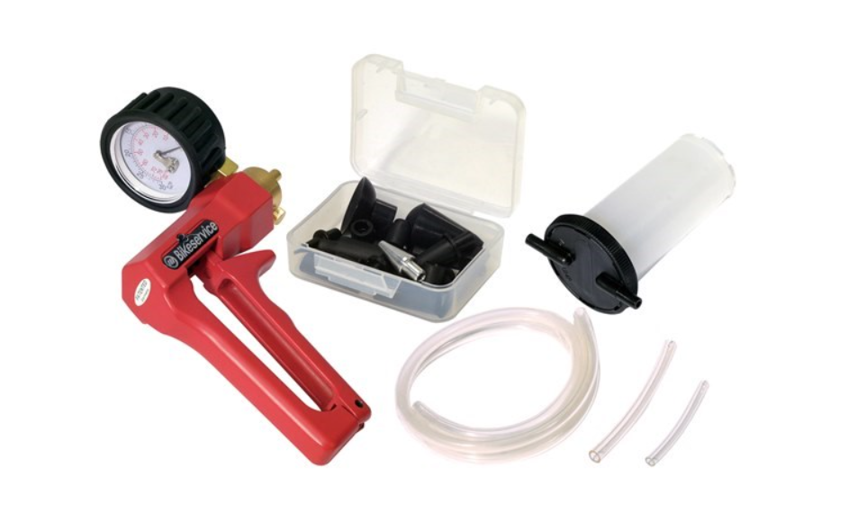 BikeService Vacuum Pump And Brake Bleeder Kit BS5582 Brake Bleeder BikeService