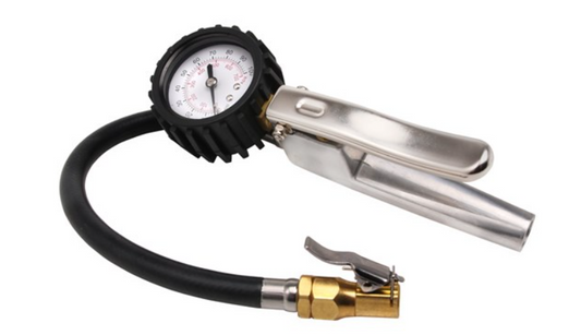 BikeService Tyre Inflator With Dial Gauge BS70010 Tyre Inflator BikeService