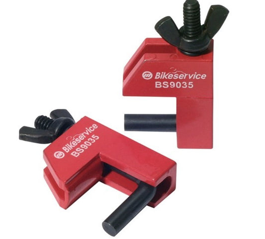 Bikeservice Rubber Line Clamp Set 2pc BS9035 Clamp BikeService