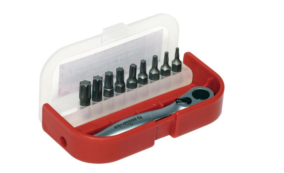 BikeService Hand Drive Bit Set - Torx 10pc BS9729 Drill Bit BikeService