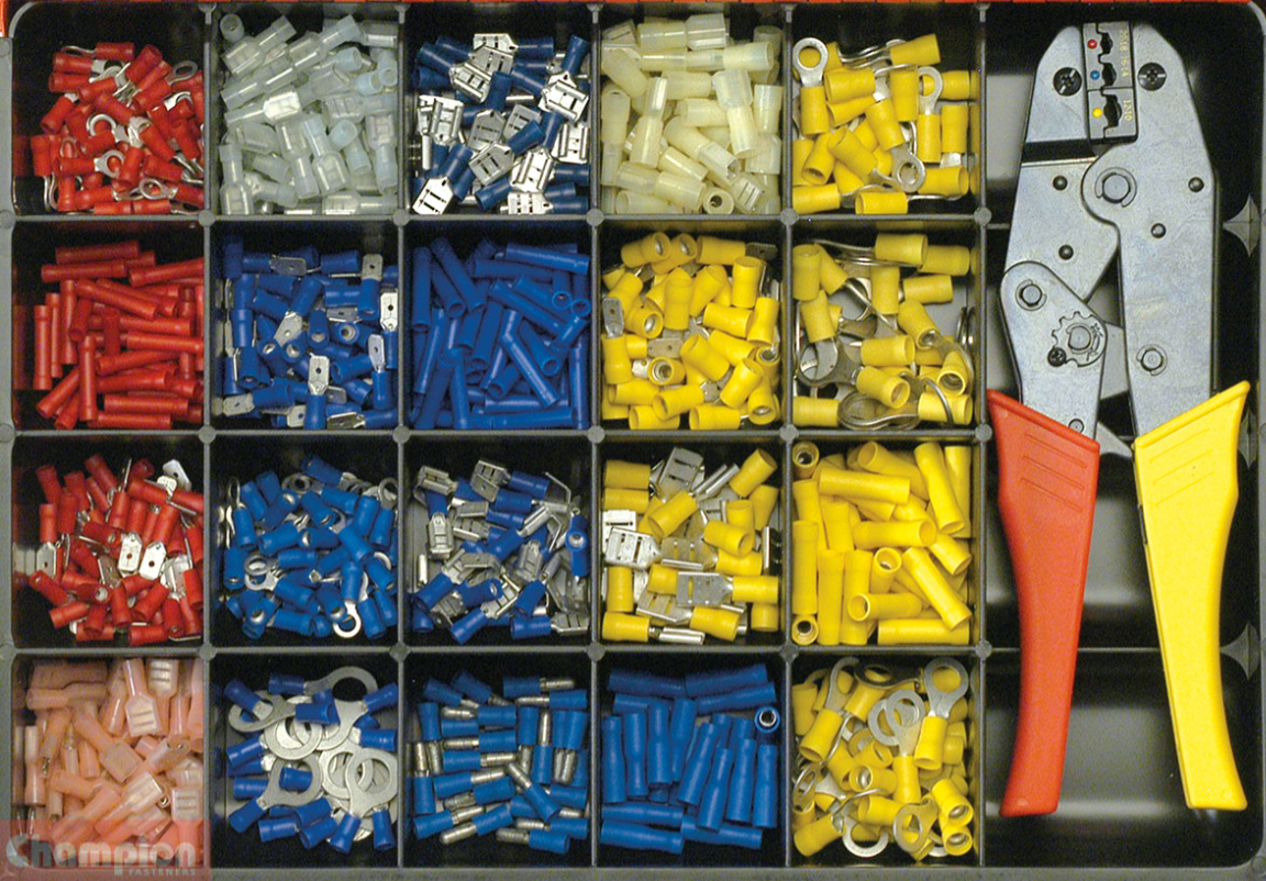 Champion Crimp Terminal Master Kit 700 pieces CA2700 Crimp Terminal Champion