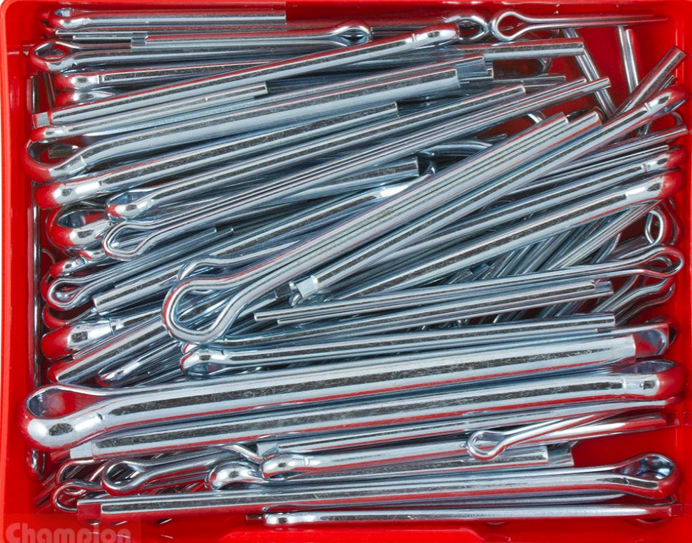 Champion Large Steel Split (Cotter) Pins Assortment CA280 Split Pin Champion