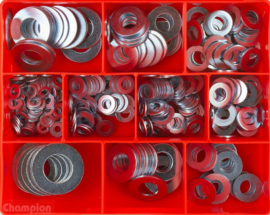 Champion Flat Steel Washer Assortment CA330 Washers Champion