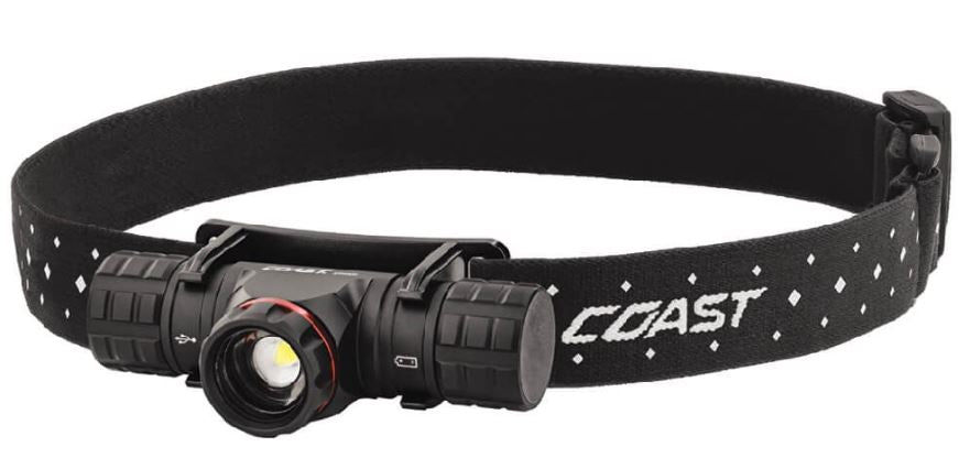 Coast XPH30R- Rechargeable Pure Beam Focusing LED Headlamp- 1000 Lumens COAXPH30R Head lamp Coast