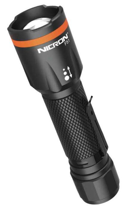 Nicron Mini Focusable Flashlight F51 Torch Nicron