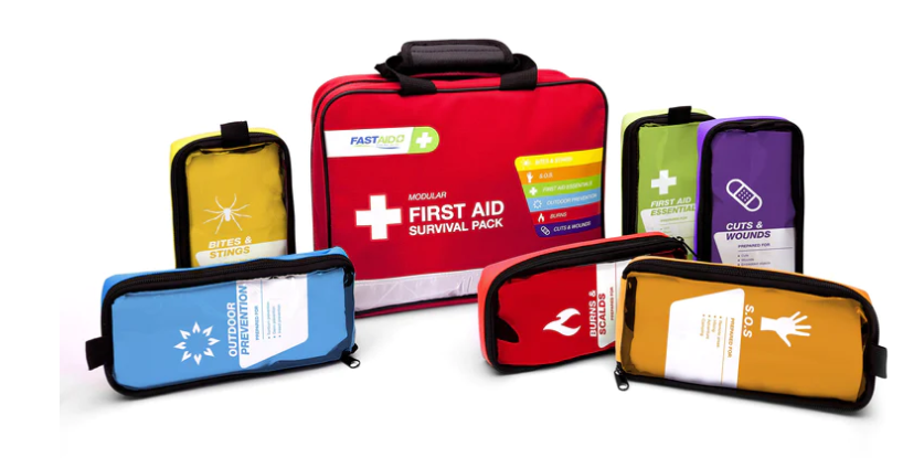 FastAid Modular Survival First Aid Kit, Soft Pack FAEE30 First Aid FastAid