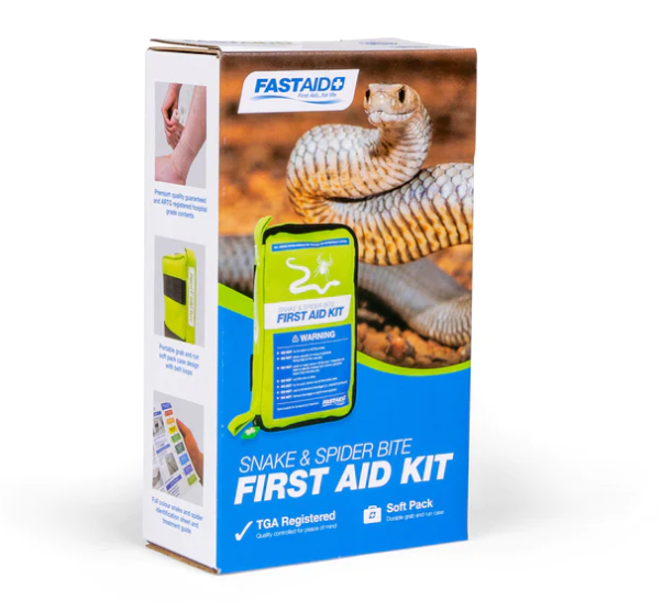 FastAid Snake & Spider Bite First Aid Kit, Soft Pack FANCS30 First Aid FastAid