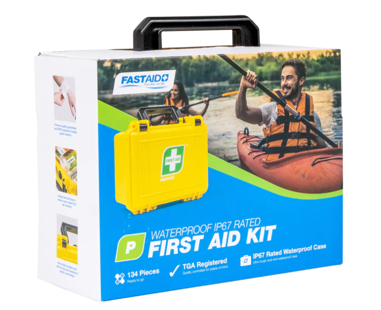 FastAid Essentials IP67 Waterproof First Aid Kit FANCW20 First Aid FastAid