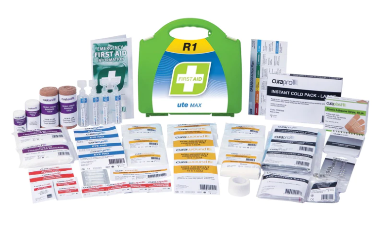 FastAid R1 Ute Max First Aid Kit, Plastic Portable FAR1U20 First Aid FastAid