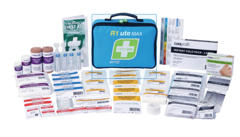 FastAid R1 Ute Max First Aid Kit, Soft Pack FAR1U30 First Aid FastAid