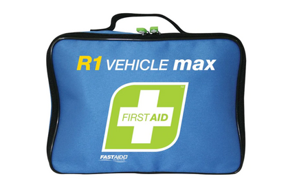 FastAid R1 Vehicle Max First Aid Kit, Soft Pack FAR1V30 First Aid FastAid