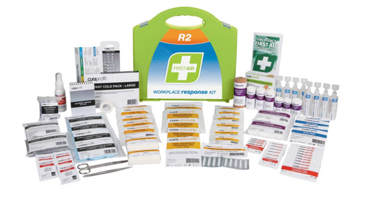 FastAid R2 Workplace Response First Aid Kit, Plastic Portable FAR220 First Aid FastAid