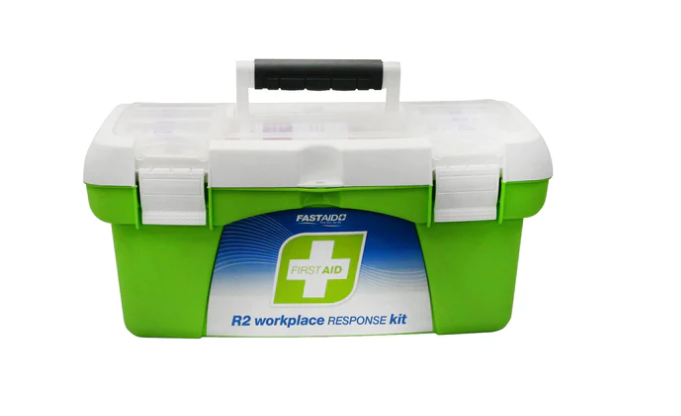 FastAid R2 Workplace Response First Aid Kit, Tackle Box 1 Tray FAR222 First Aid FastAid