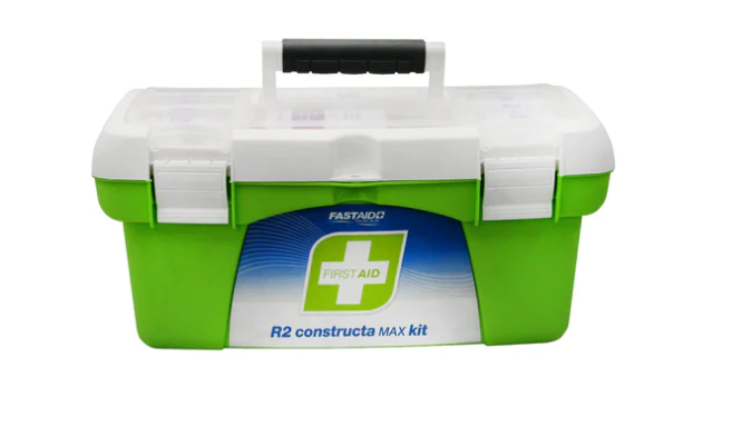 FastAid R2 Constructa Max First Aid Kit, Tackle Box 1 Tray FAR2C22 First Aid FastAid