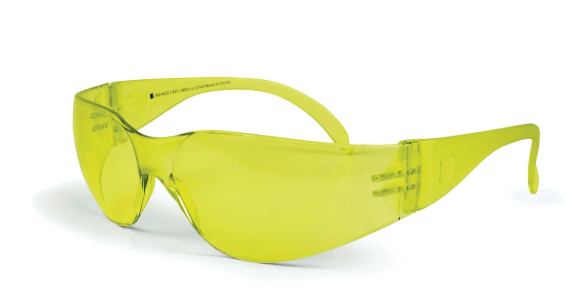 Frontier Vision X Safety Glasses Colors Clear Smoke or Amber Beaver FRVISXSPCCR0000 Safety Glasses Frontier Amber