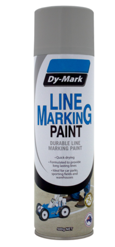 Dy-Mark Line Marking Grey Aerosol 500gm 41015013 Dy-Mark Dy-Mark