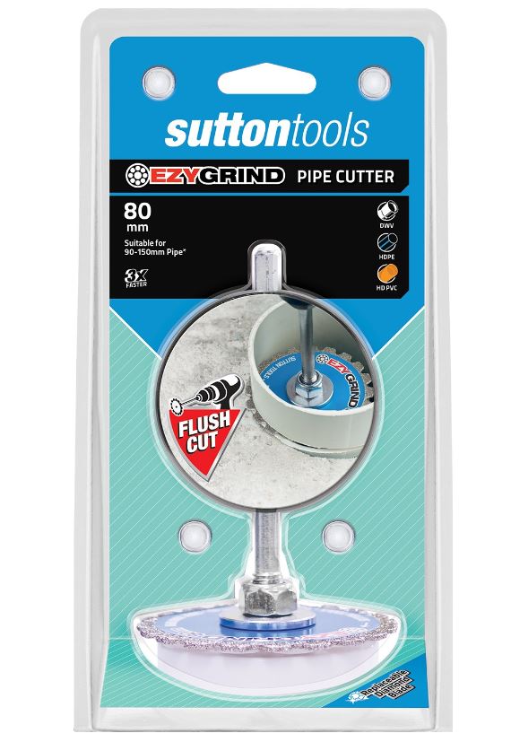 Sutton Tools Pipe Cutter 80mm Internal Ezy Grind H6000800 Pipe Cutter Sutton Tools