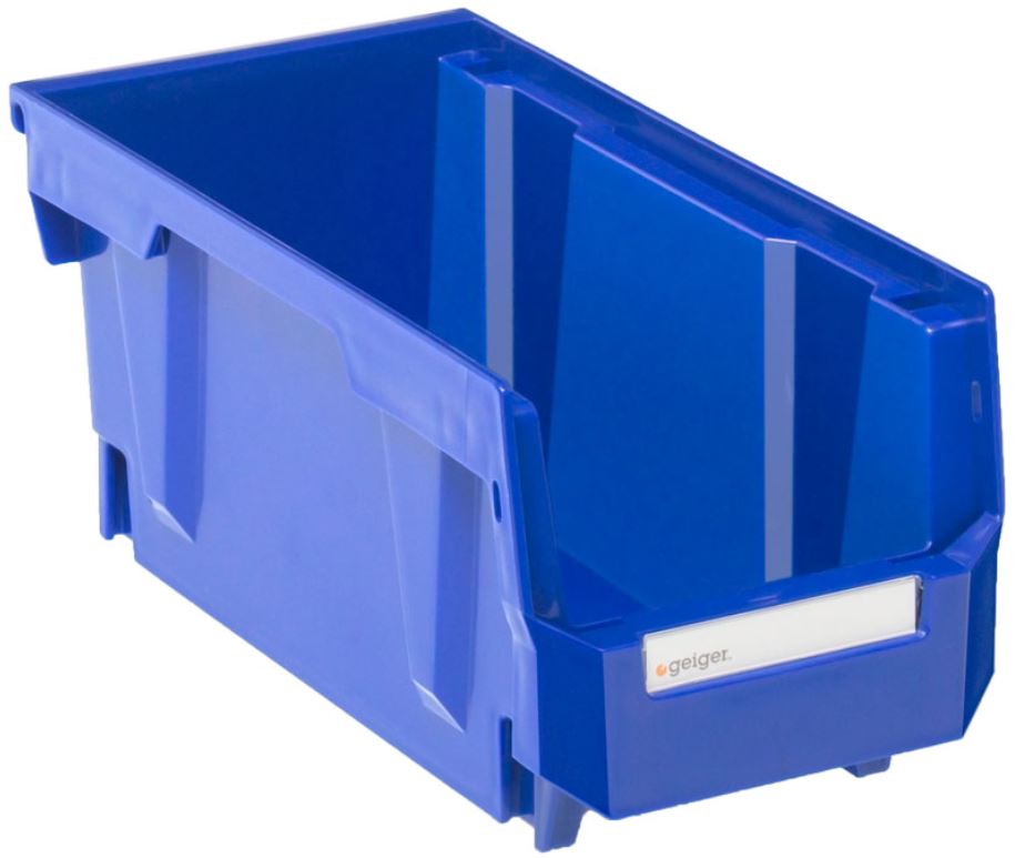 Geiger Medium HB Series Bin Blue HB230B Storage Bin Geiger