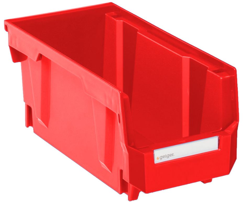 Geiger Medium HB Series Bin RED HB230R Storage Bin Geiger