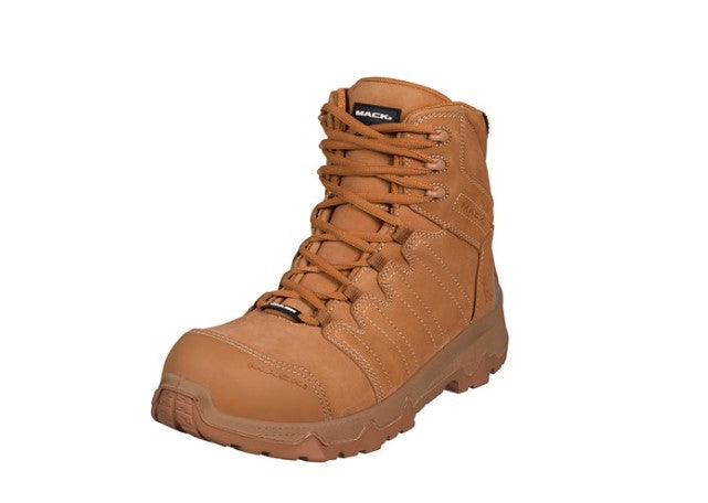 Mack Octane 2.0 Zip Safety Boots Honey Color sizes 4 – 15 AU/UK MKOCTAN2ZHHF Safety Boots Mack