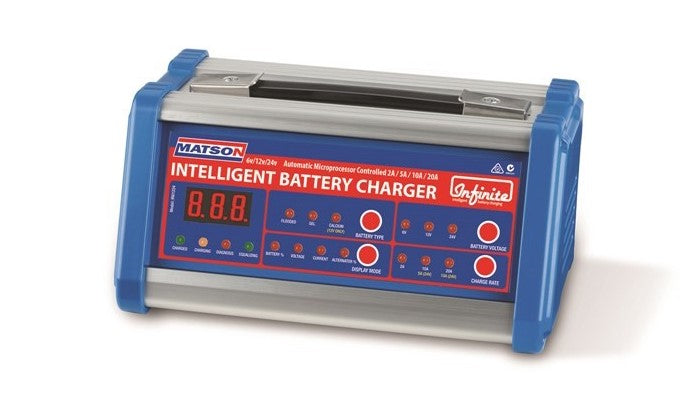 Matson 6/12/24V Workshop Battery Charger IR61224 Battery Charger Matson