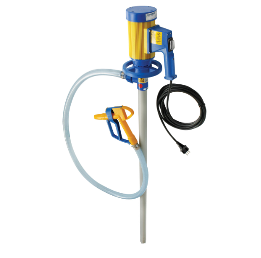 Jessberger 205L Chemical Drum Pump Kit with PVDF 1000Mm Poly Pump Tube – 240V JP-180-PVDF-HC-1000 Alemlube Pre-Order Grease Pumps and Guns Alemlube