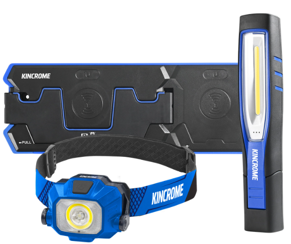 Kincrome Wireless Charging Inspection Light & Headlamp Kit K10322 Head lamp Kincrome